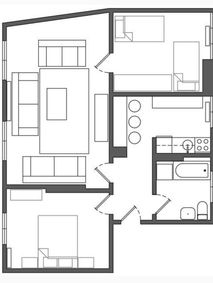 Modern & Cozy 2-Bedroom Vacation Home In Sarajevo Bagian luar foto